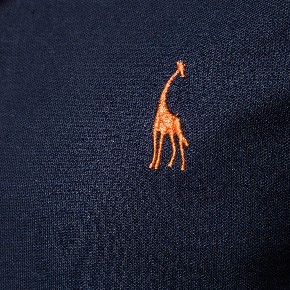 AIOPESON Embroidery 35% Cotton Polo Shirts for Men Casual Solid Color Slim Fit Mens Polos New Summer Fashion Brand Men Clothing - 3KDyn